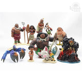 Miniaturas Moana e Maui Disney