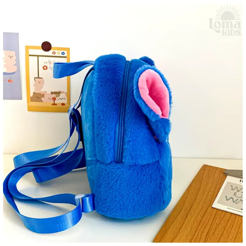 Mochila de Pelúcia Stitch Disney - Modelos Stitch e Angel