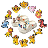 Charms Disney Mufasa para Crocs e Acessórios de Moda - Rei Leão Simba