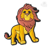 Charms Disney Mufasa para Crocs e Acessórios de Moda - Rei Leão Simba