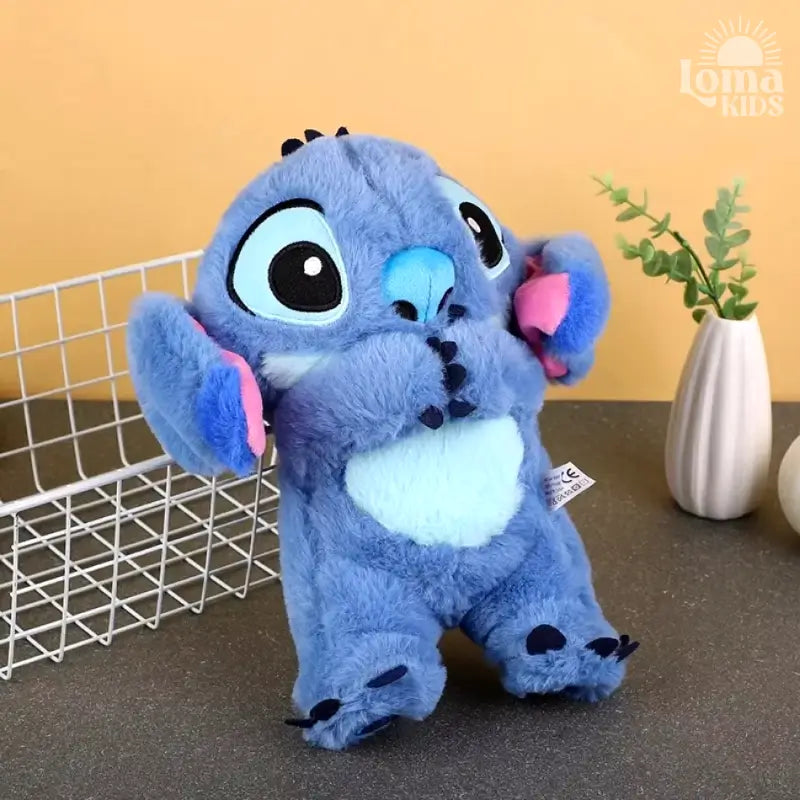 Stitch da Disney Barriguinha que acende Pelúcia para Bebê dormir