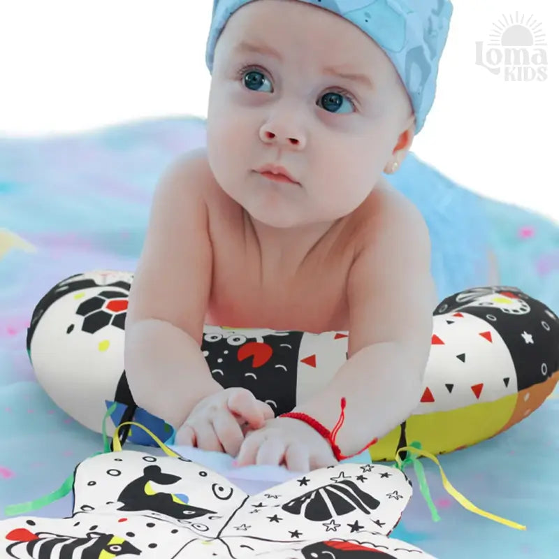 Tummy time almofada sensorial